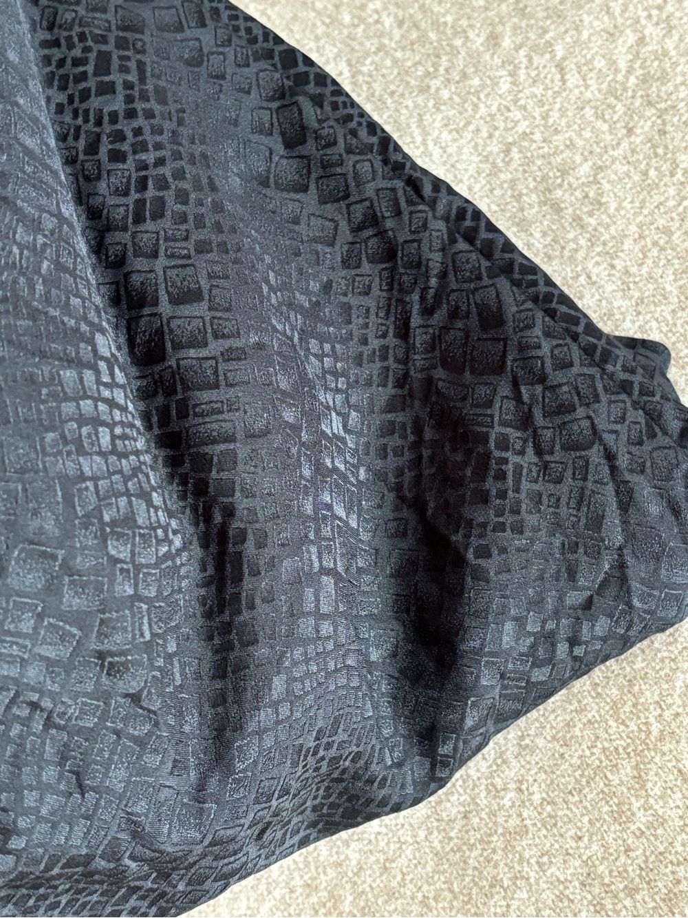 Vintage Silk Cocktail Dress - Picture 6 of 9